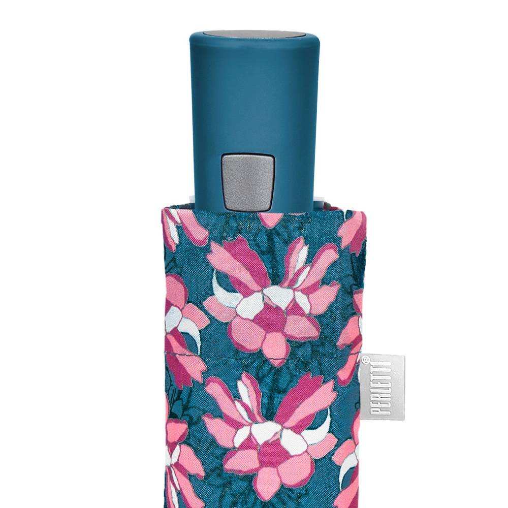 Perletti Ombrello Automatico Fiori Colorati