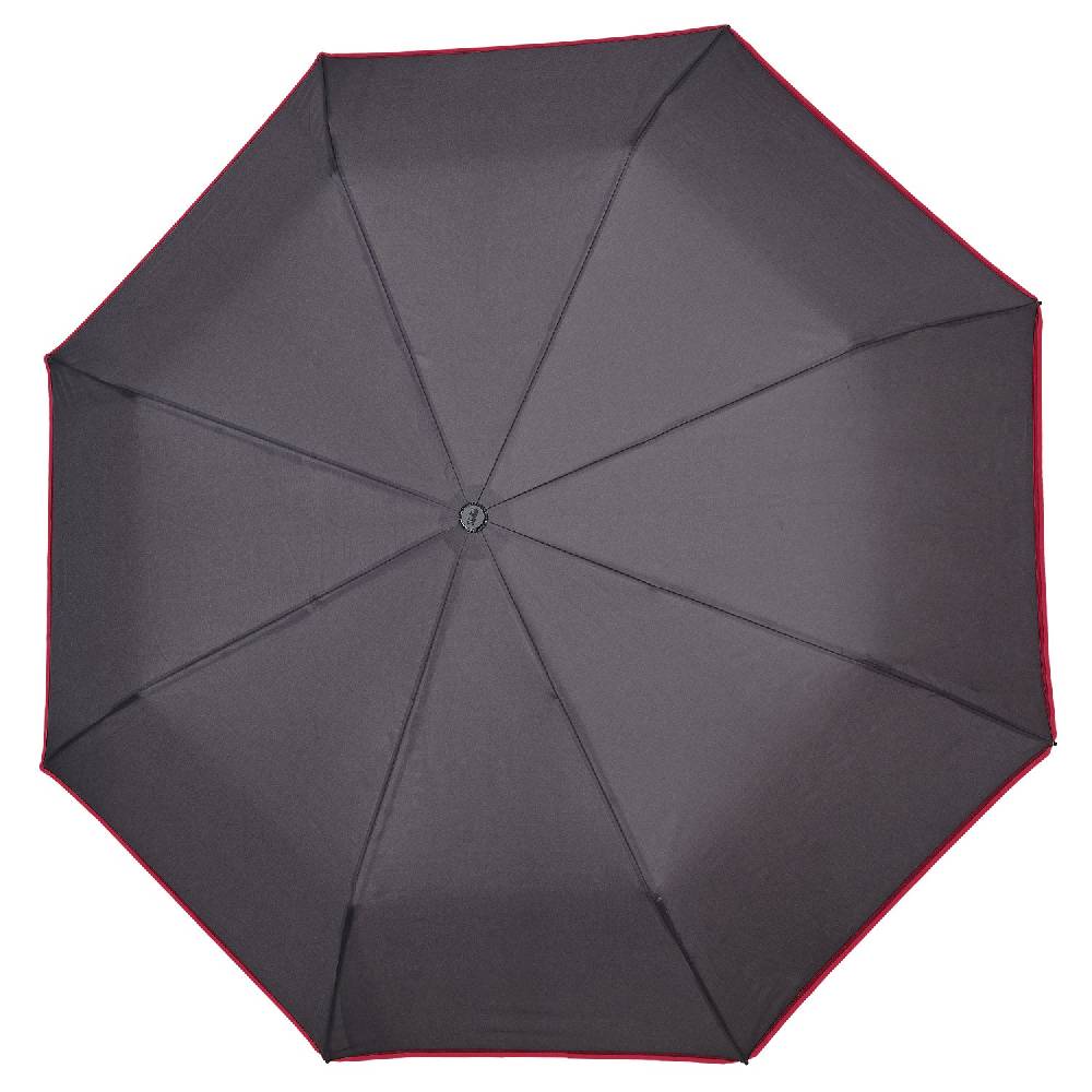 Perletti Ombrello Automatico Tinta Unita Con Bordo