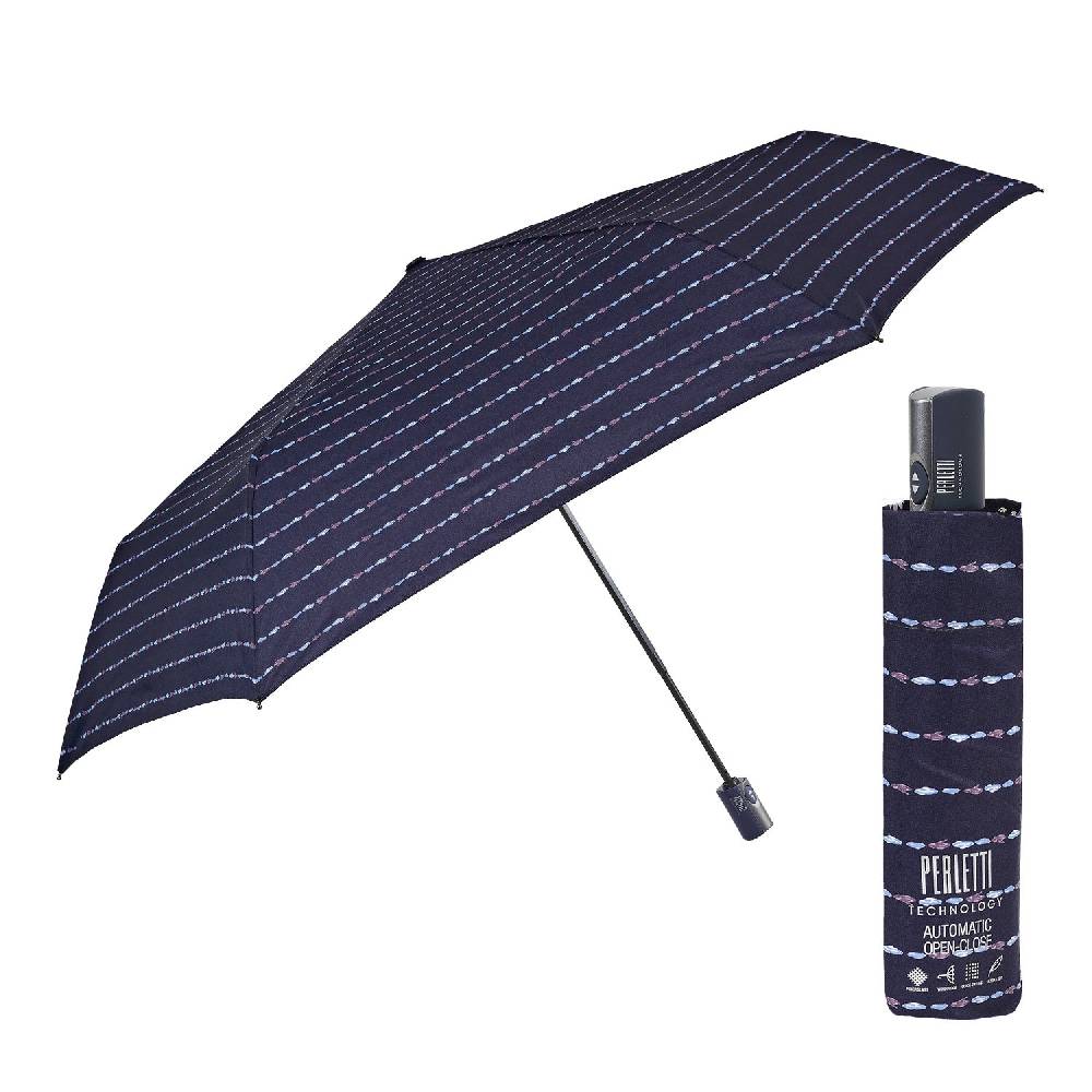 Perletti Ombrello Extra Piatto Viola Technology