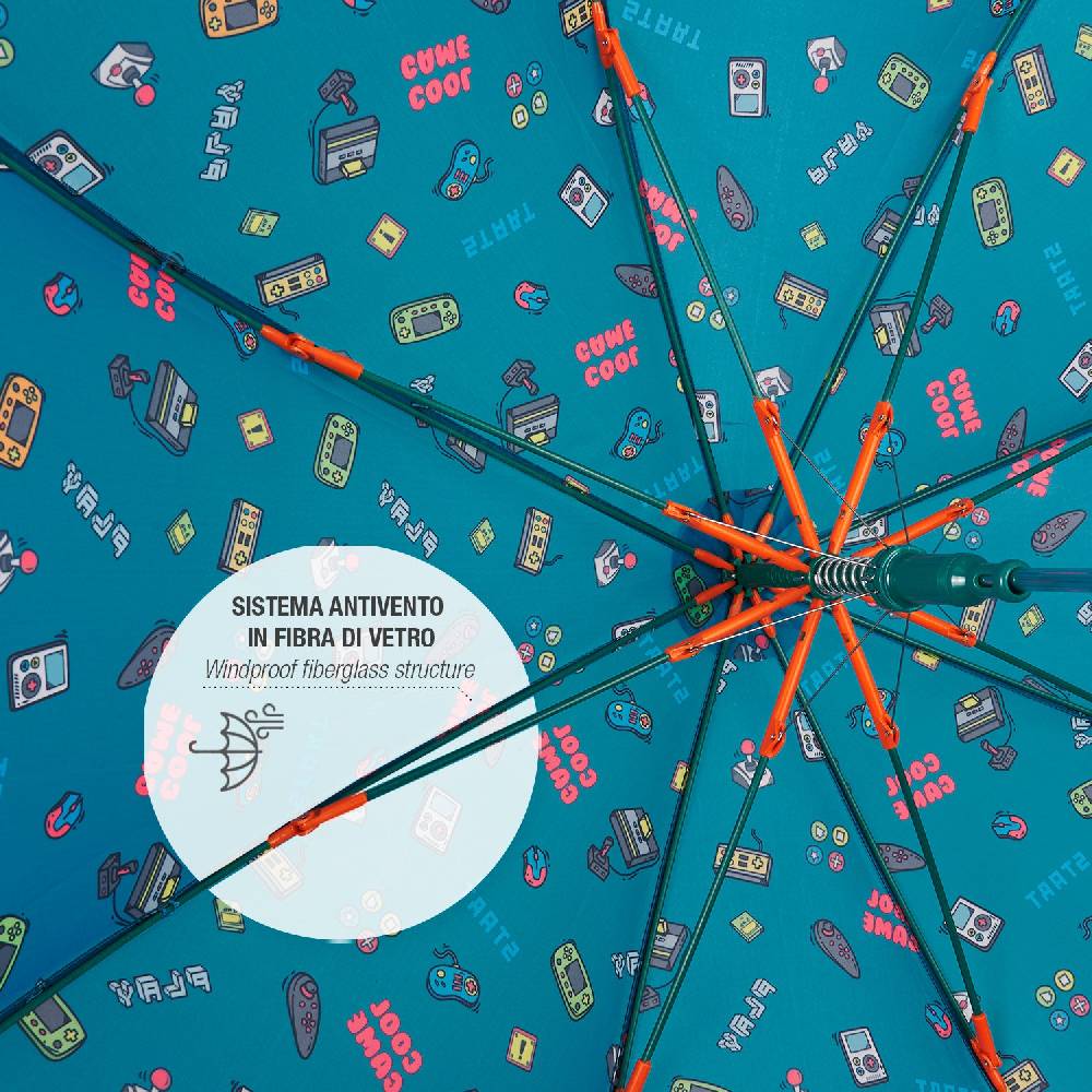 Perletti Ombrello Gaming Bambino Automatico