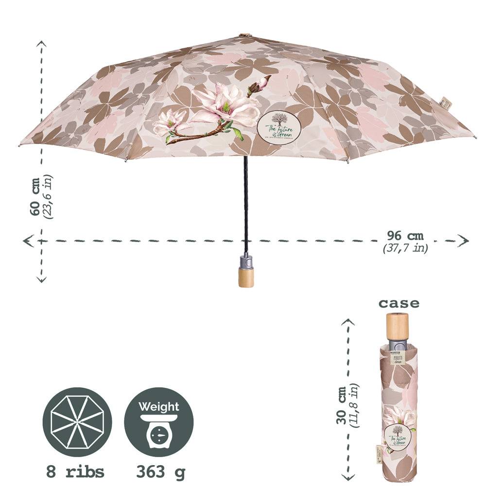 Perletti Ombrello Green Automatico Orchidea