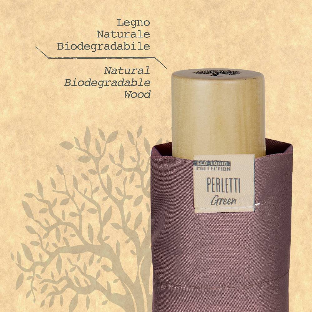Perletti Ombrello Green Compatto Ecosostenibile