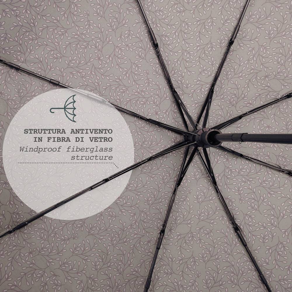 Perletti Ombrello Green Ecologico Con Fiori