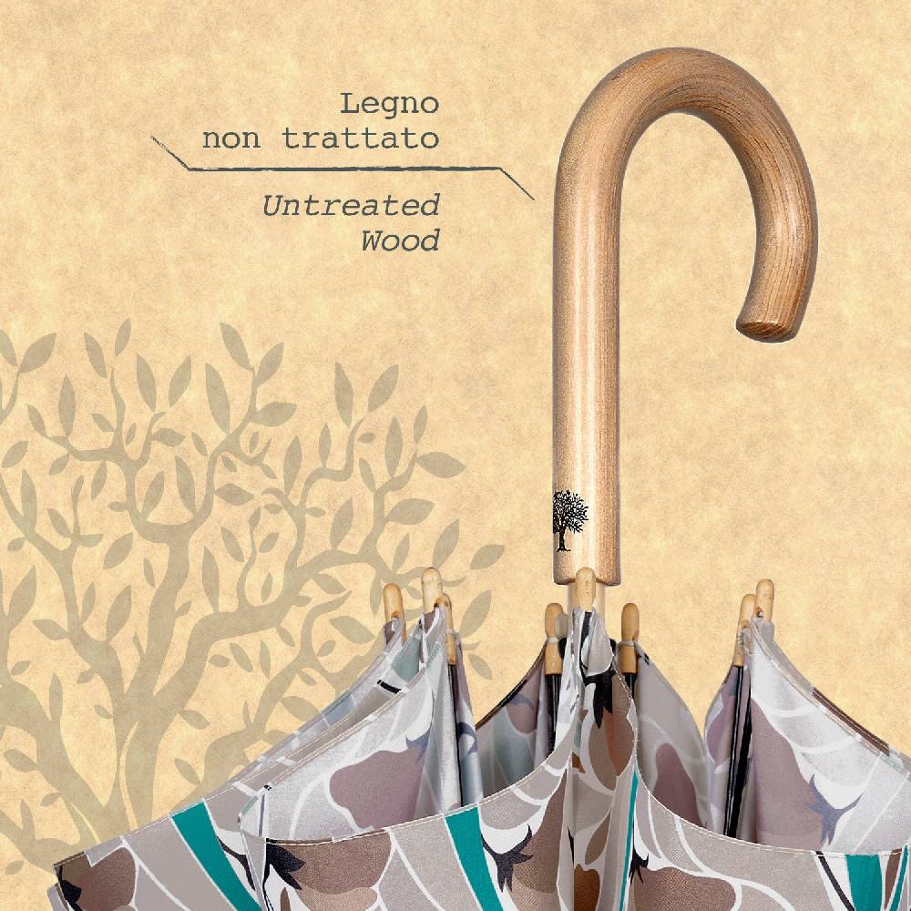 Perletti Ombrello Green Lungo Acquerello