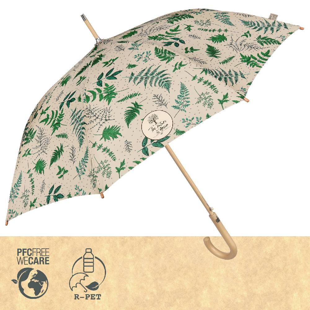 Perletti Ombrello Green Lungo Botanical
