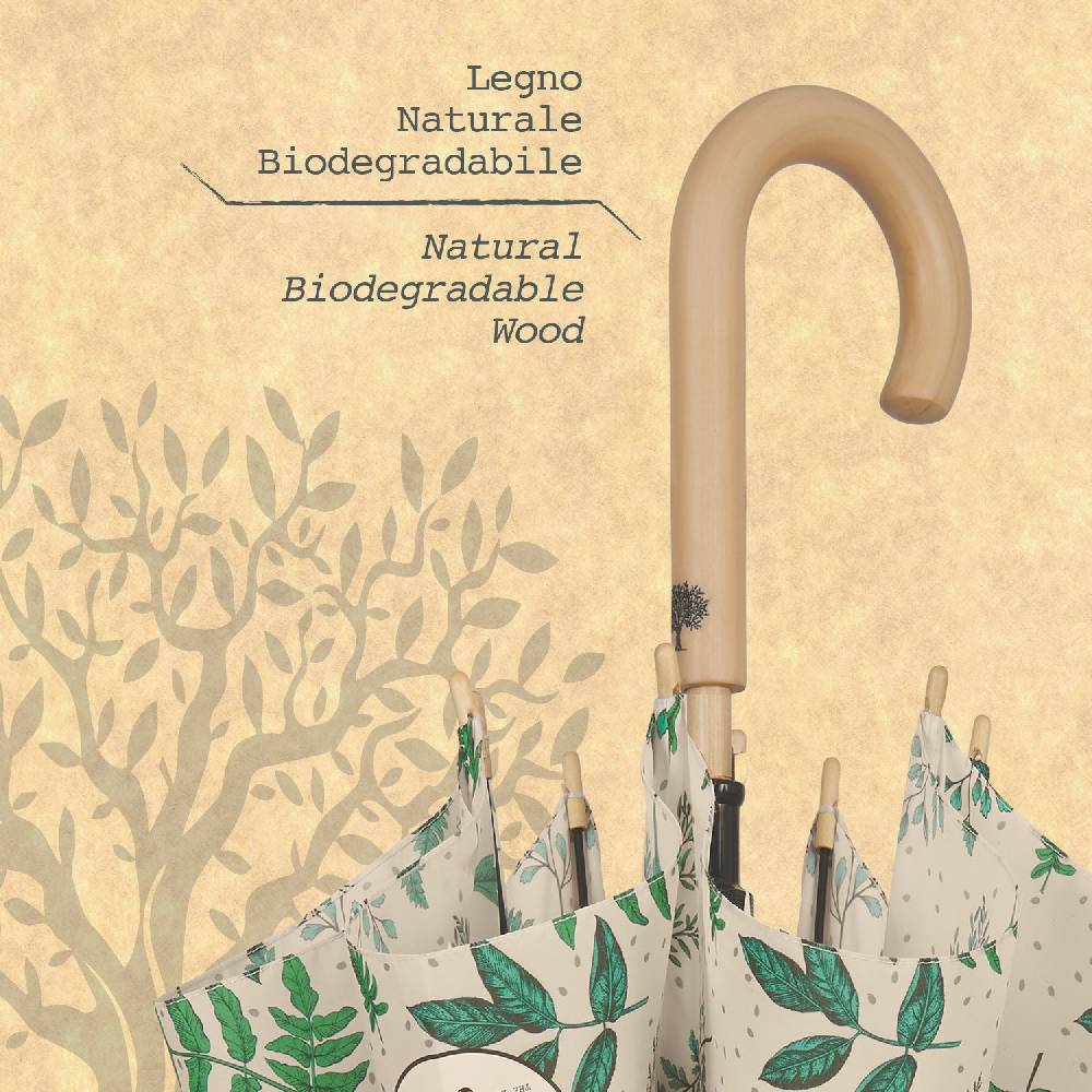 Perletti Ombrello Green Lungo Botanical