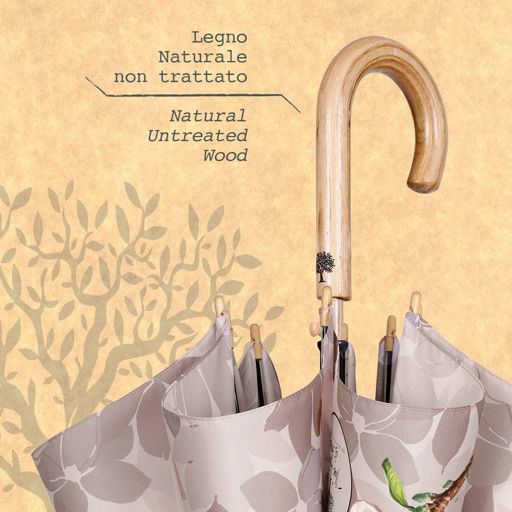 Perletti Ombrello Green Lungo Orchidea