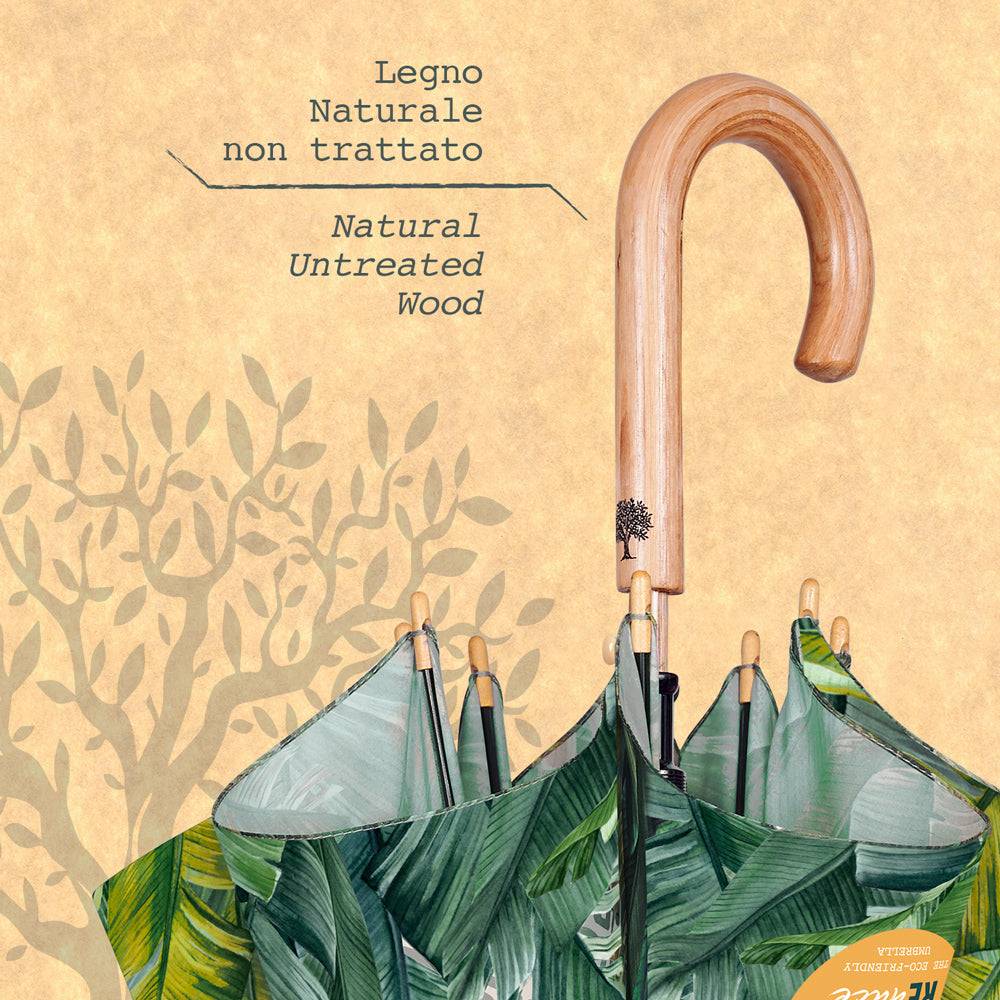 Perletti Ombrello Green Lungo Palme