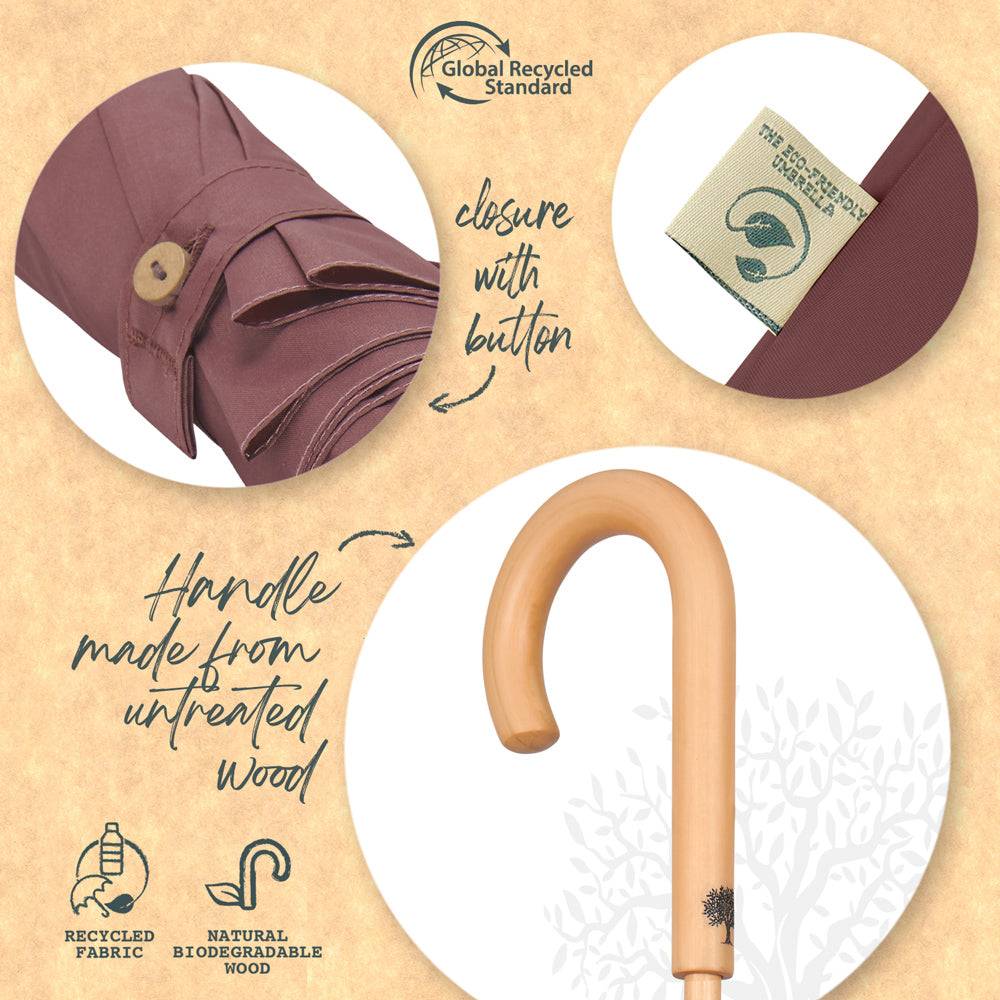 Perletti Ombrello Green Lungo Savana