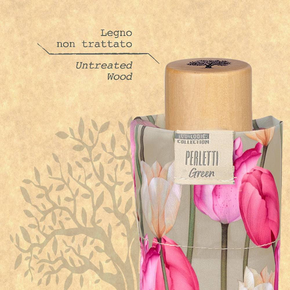 Perletti Ombrello Green Manuale Tulipani Rosa