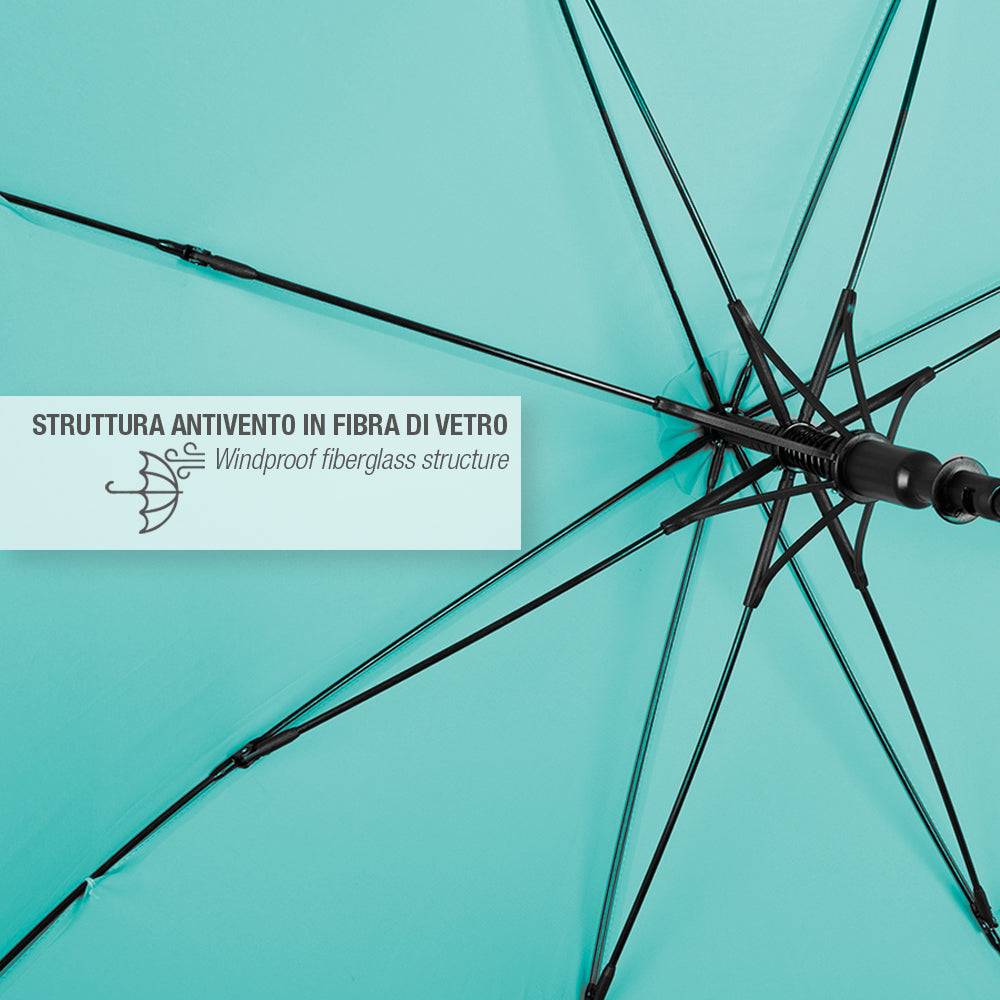 Perletti Ombrello Lungo Animalier Leopardato