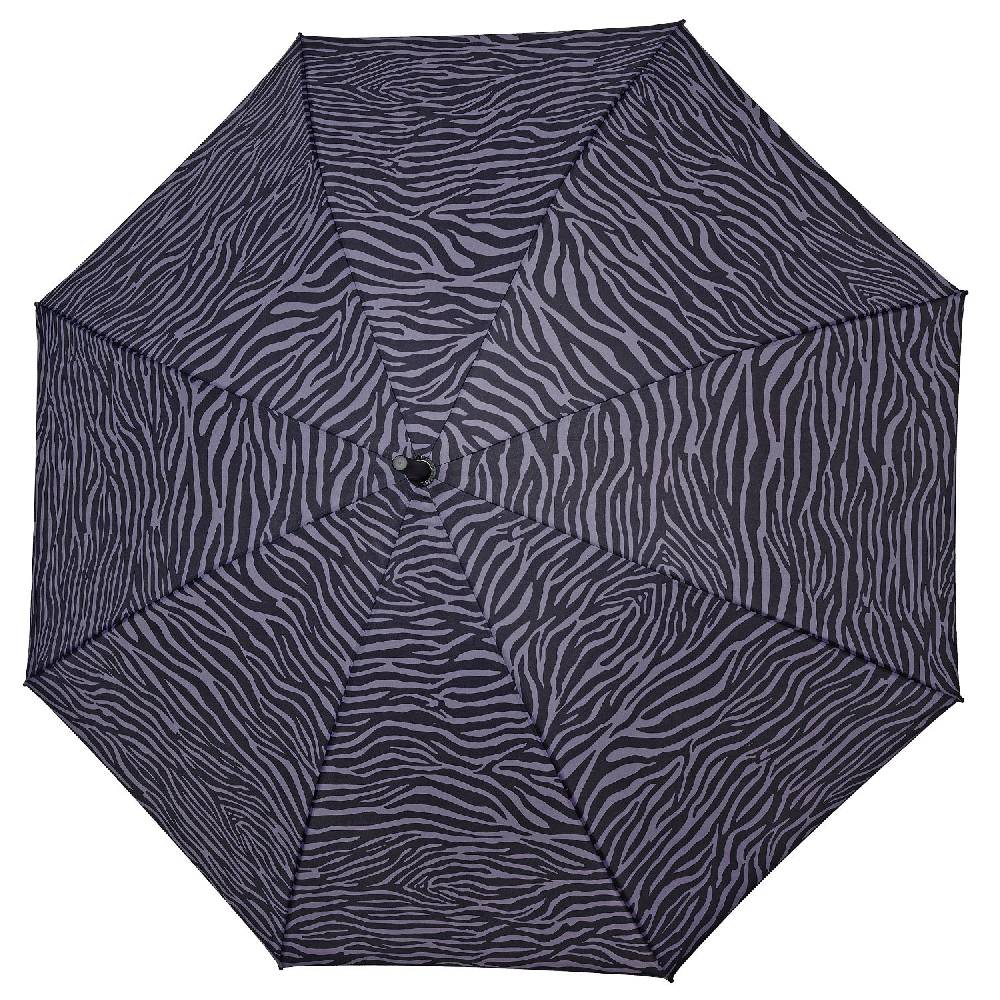 Perletti Ombrello Lungo Animalier Zebrato
