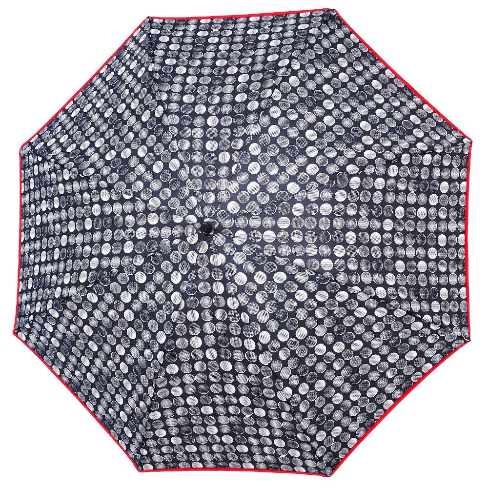 Perletti Ombrello Lungo Bianco E Nero