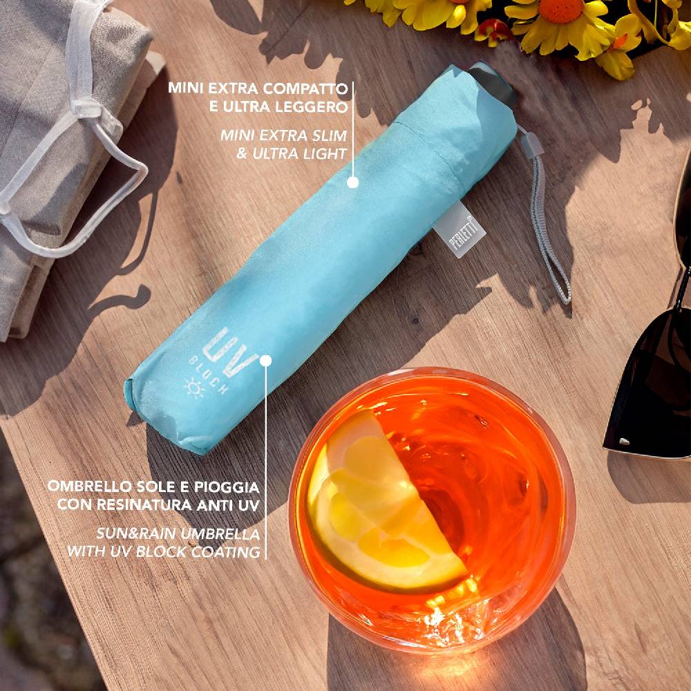 Perletti Ombrello Parasole Con Protezione UV