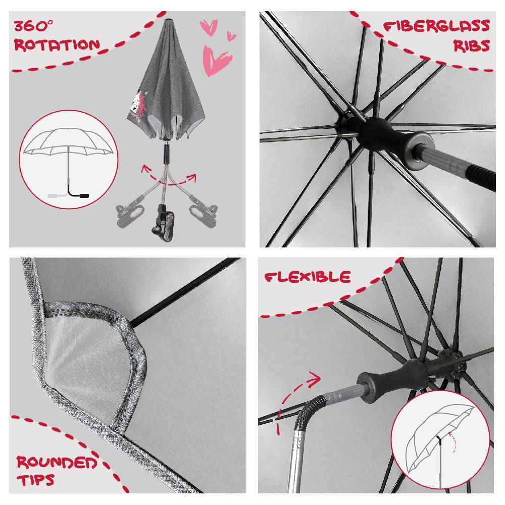 Perletti Ombrello Passeggino Universale