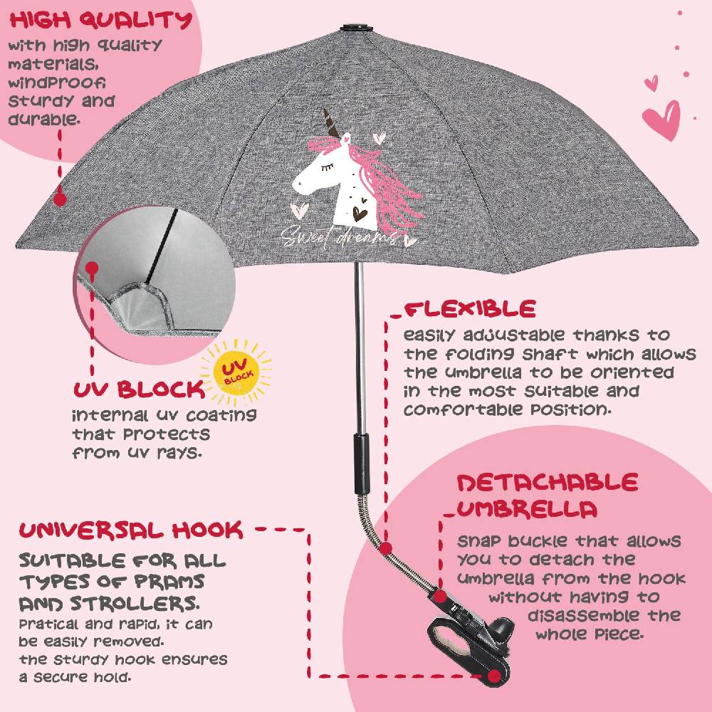 Perletti Ombrello Passeggino Universale