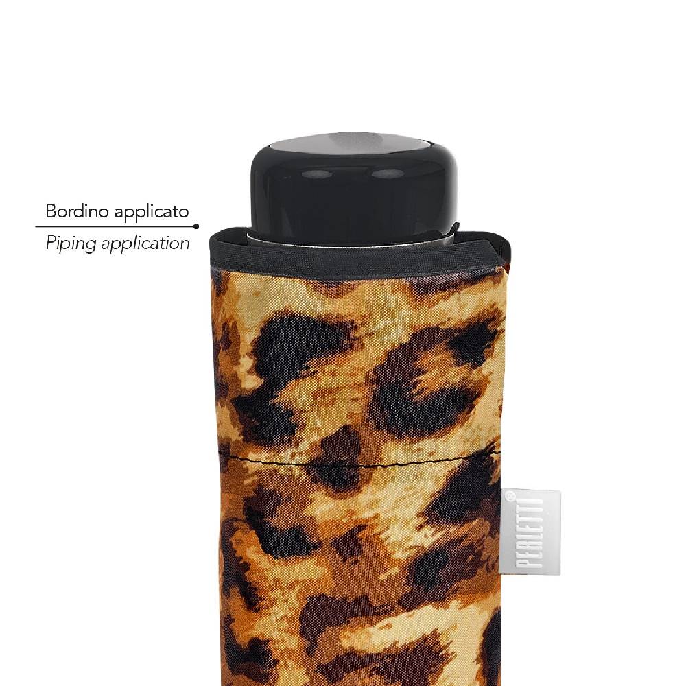 Perletti Ombrello Super Mini Leopardato