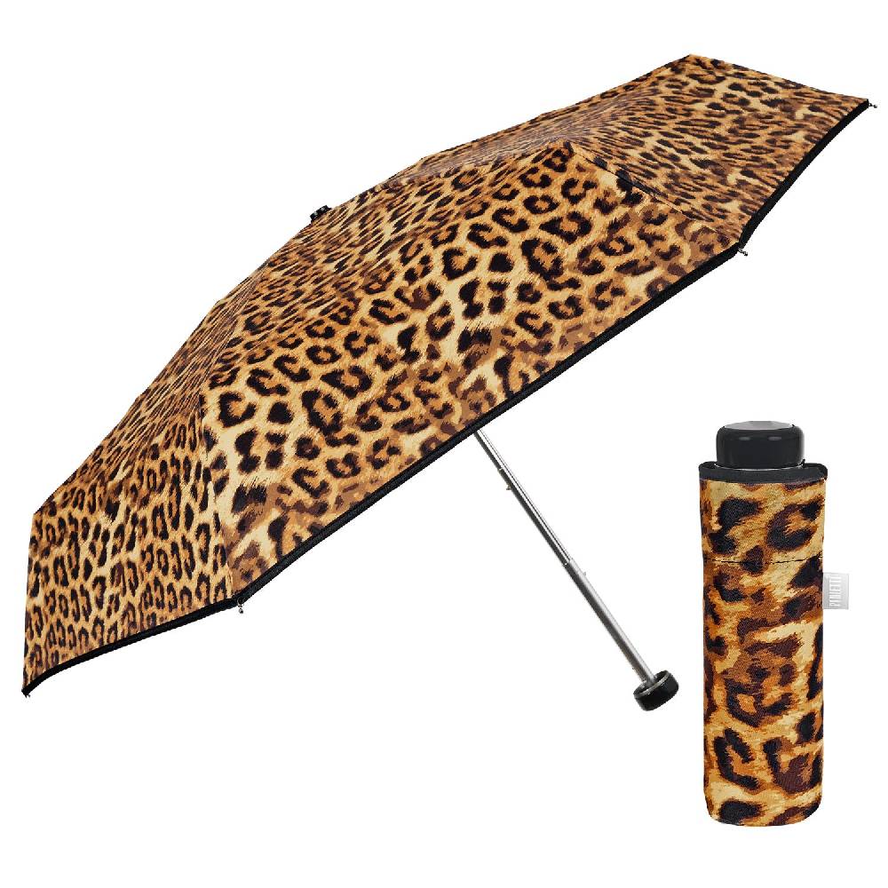 Perletti Ombrello Super Mini Leopardato