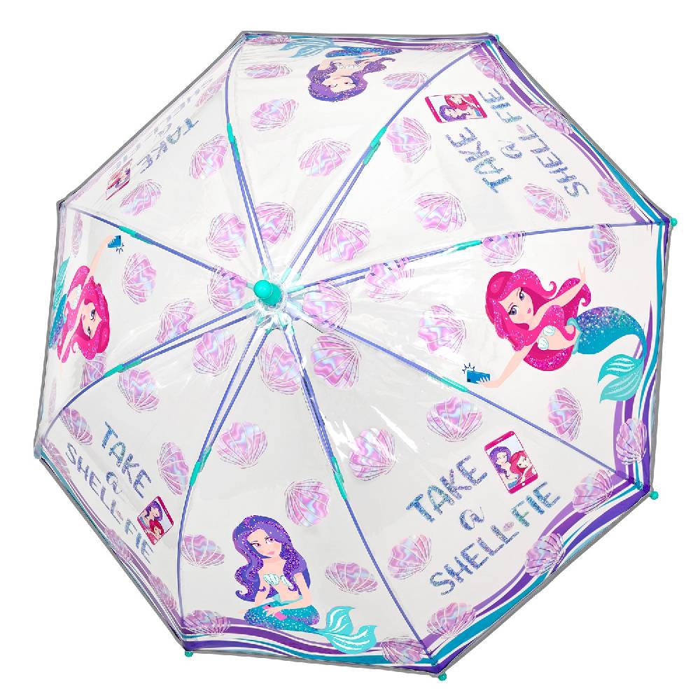 Perletti Ombrello Trasparente Sirena