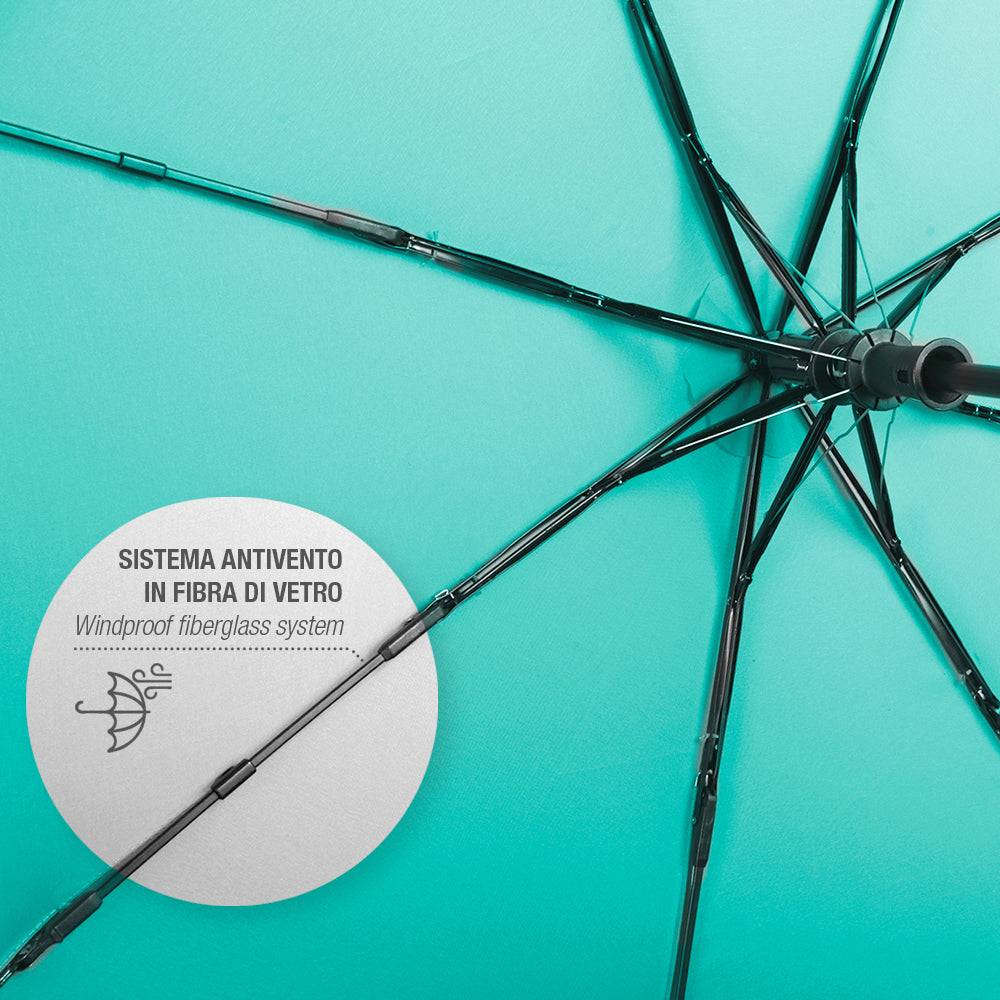 Perletti Ombrello Zebrato Apri E Chiudi Automatico