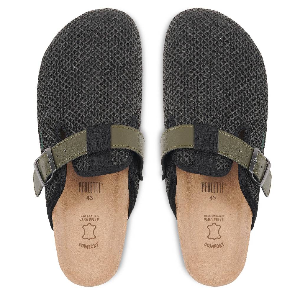 Perletti Pantofole Comfort Rete Uomo