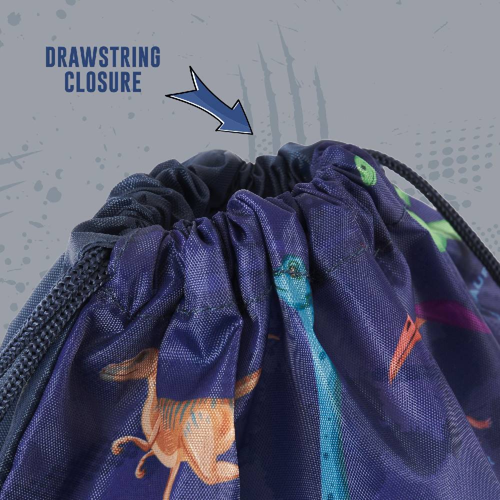 Perletti Sacca Porta Scarpe Dinosauro