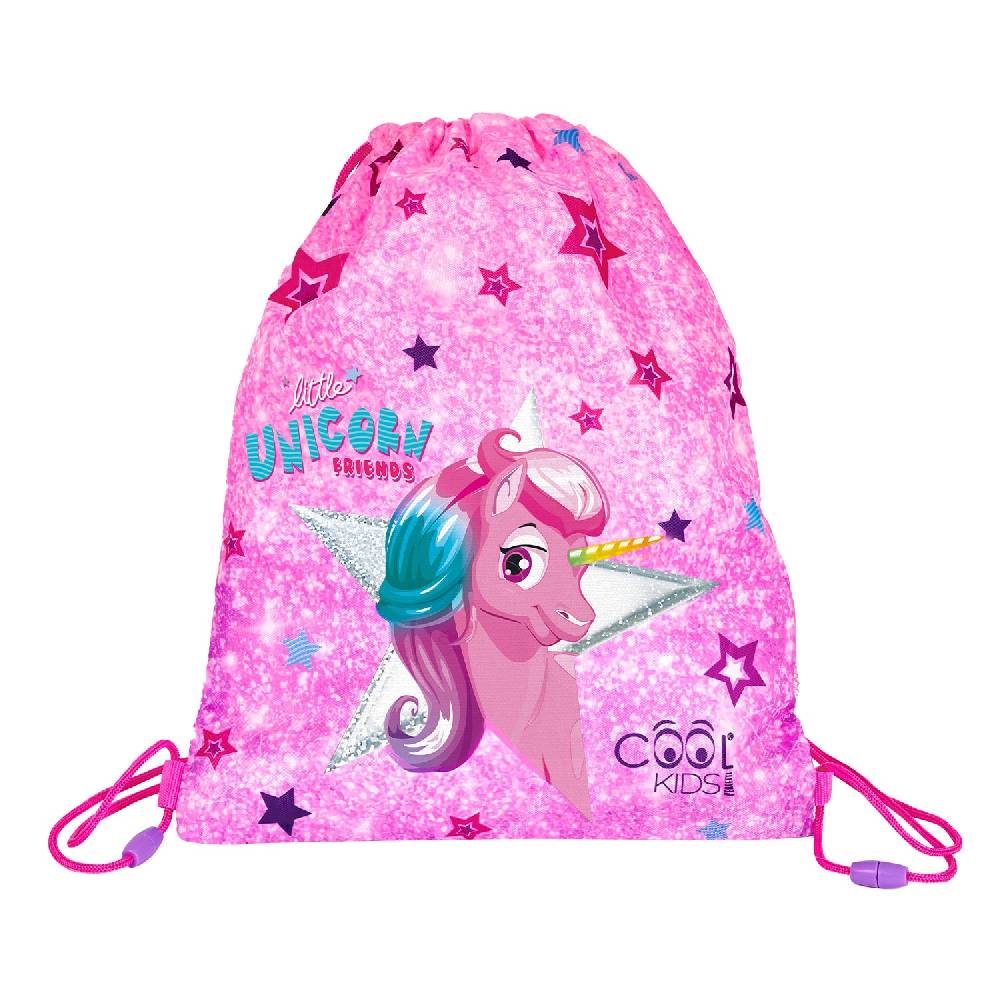 Perletti Sacca Porta Scarpe Unicorno