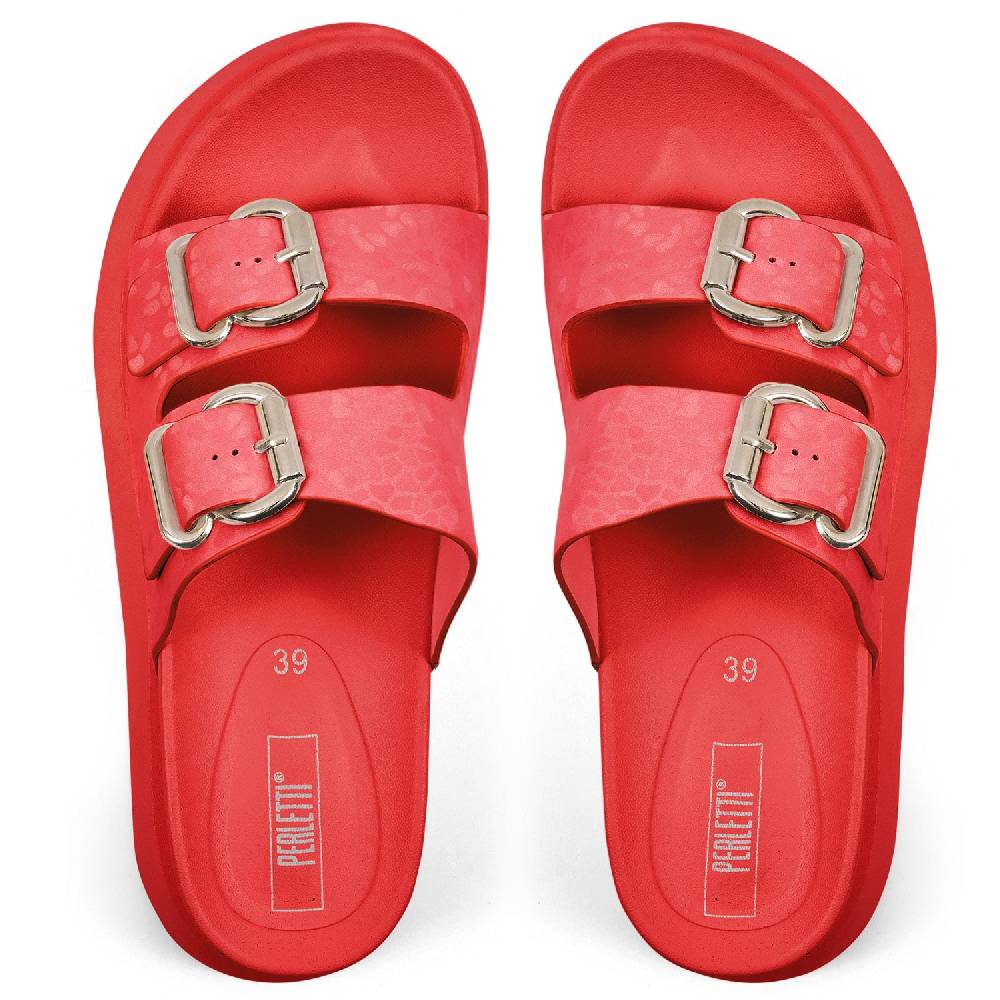 Perletti Sandalo Platform Con Fibbie