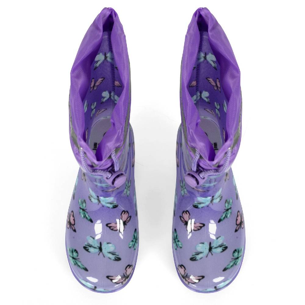 Perletti Stivaletti Farfalle Multicolore