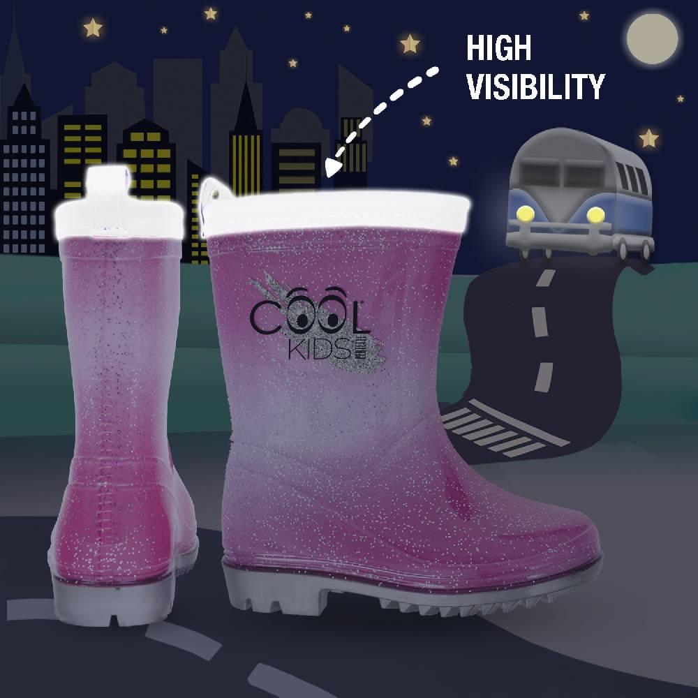 Perletti Stivaletti Rosa Glitter