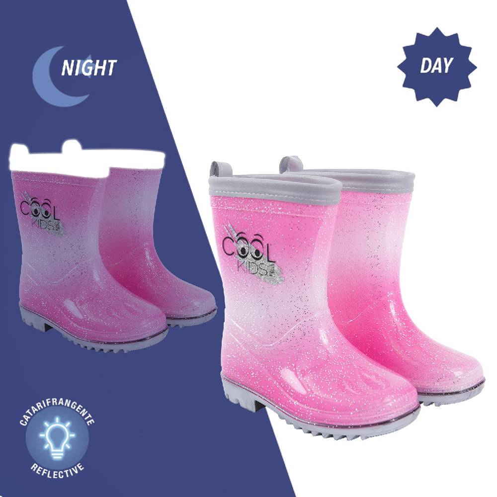 Perletti Stivaletti Rosa Glitter