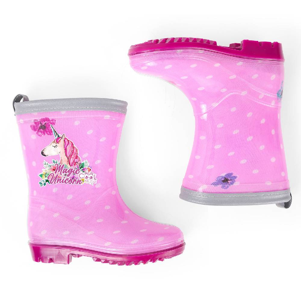 Perletti Stivaletti Unicorno A Pois