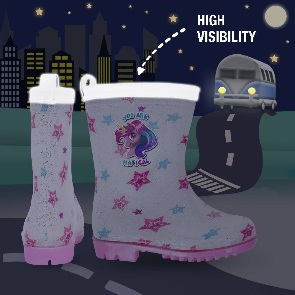 Perletti Stivaletti Unicorno Glitter