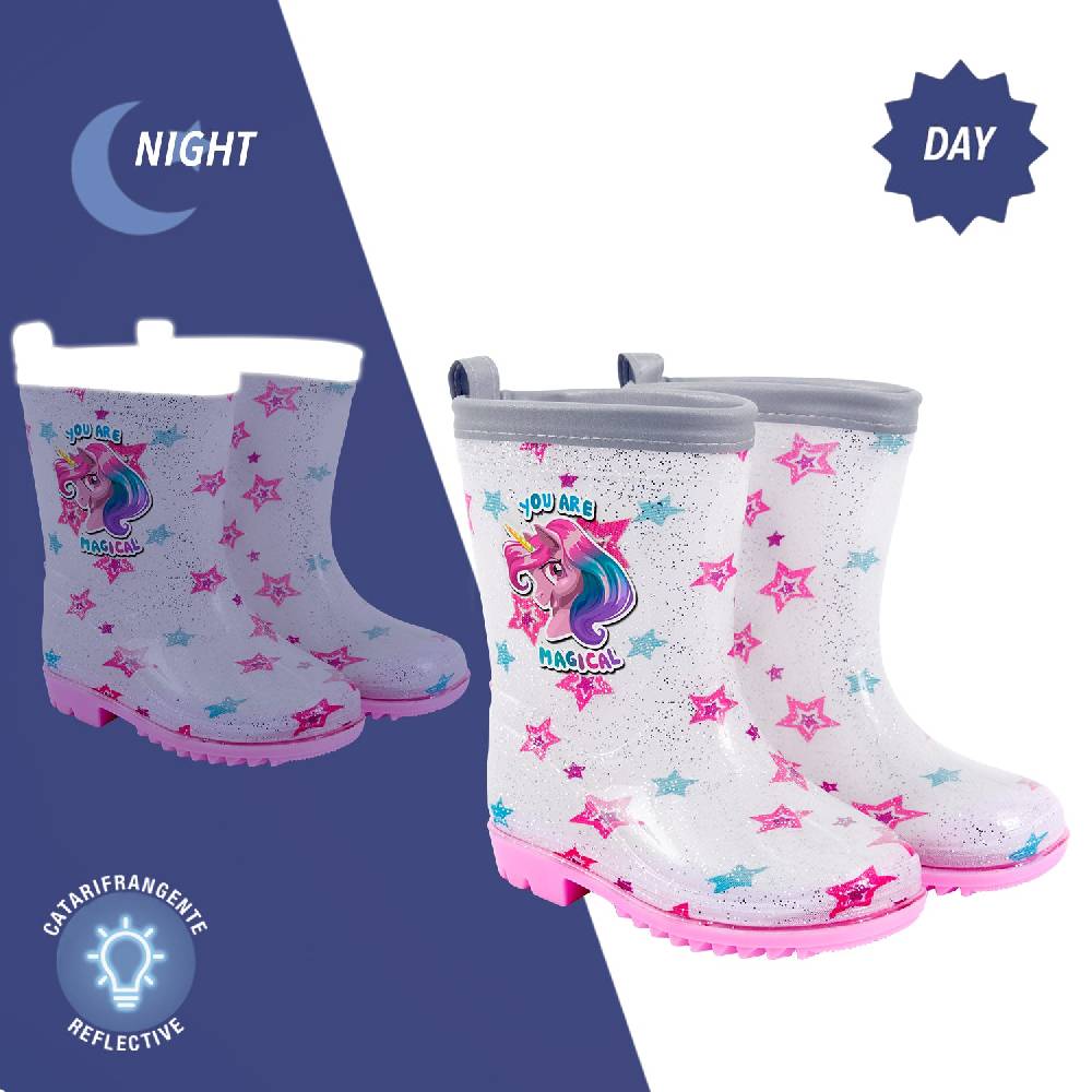 Perletti Stivaletti Unicorno Glitter