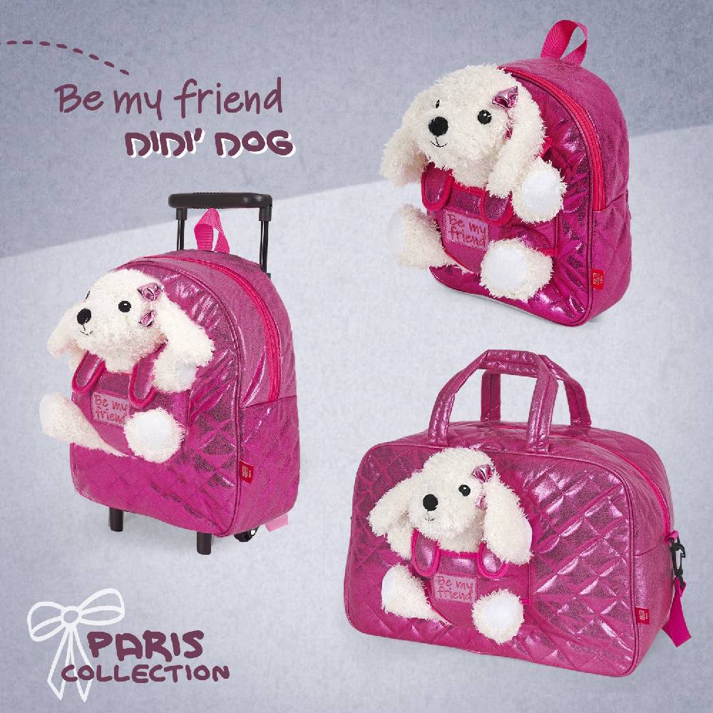 Perletti Trolley Con Peluche Barboncino