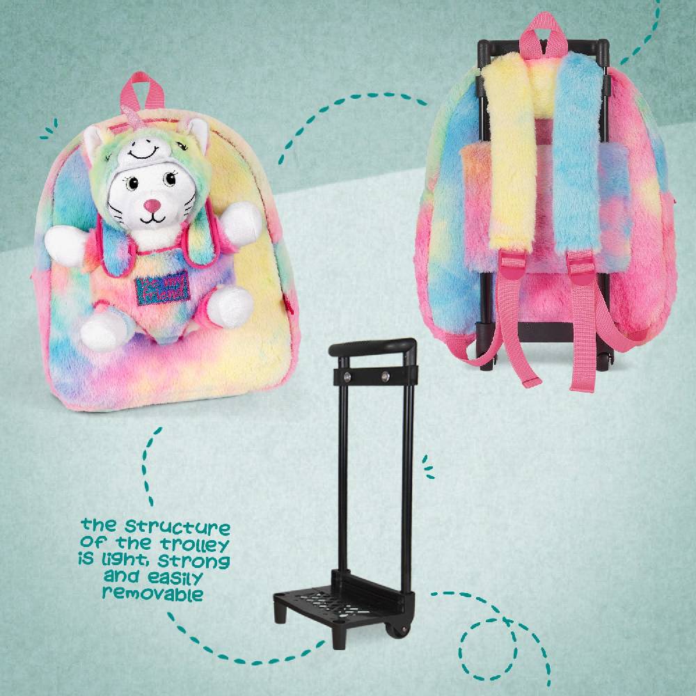 Perletti Trolley Con Peluche Kawaii