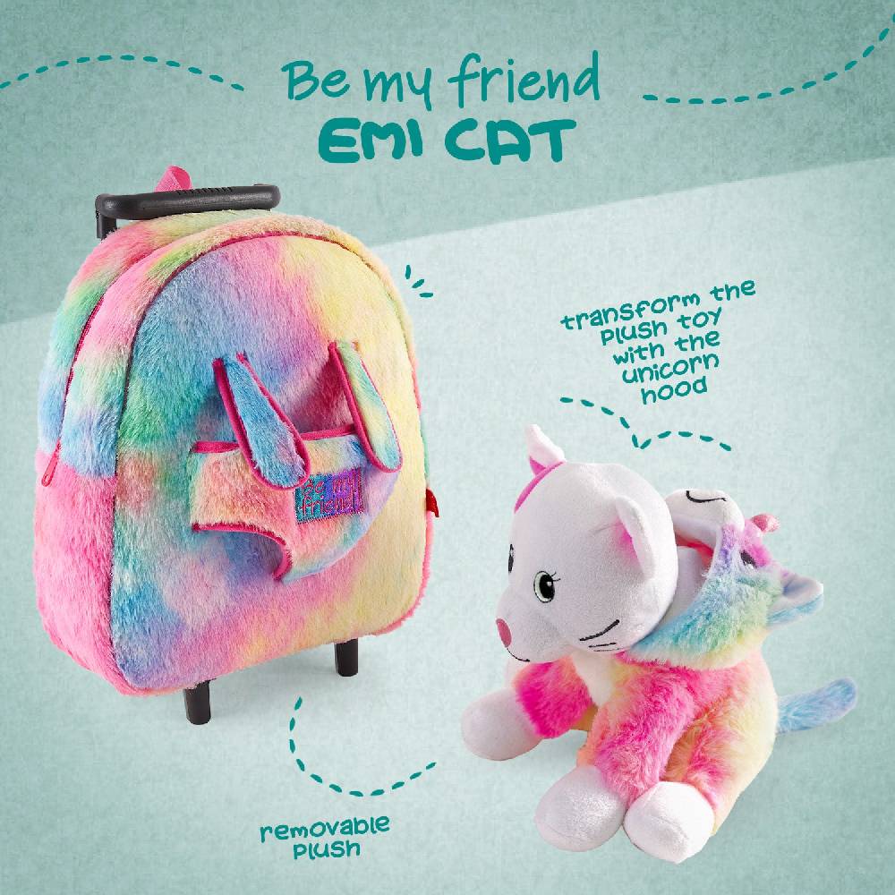 Perletti Trolley Con Peluche Kawaii