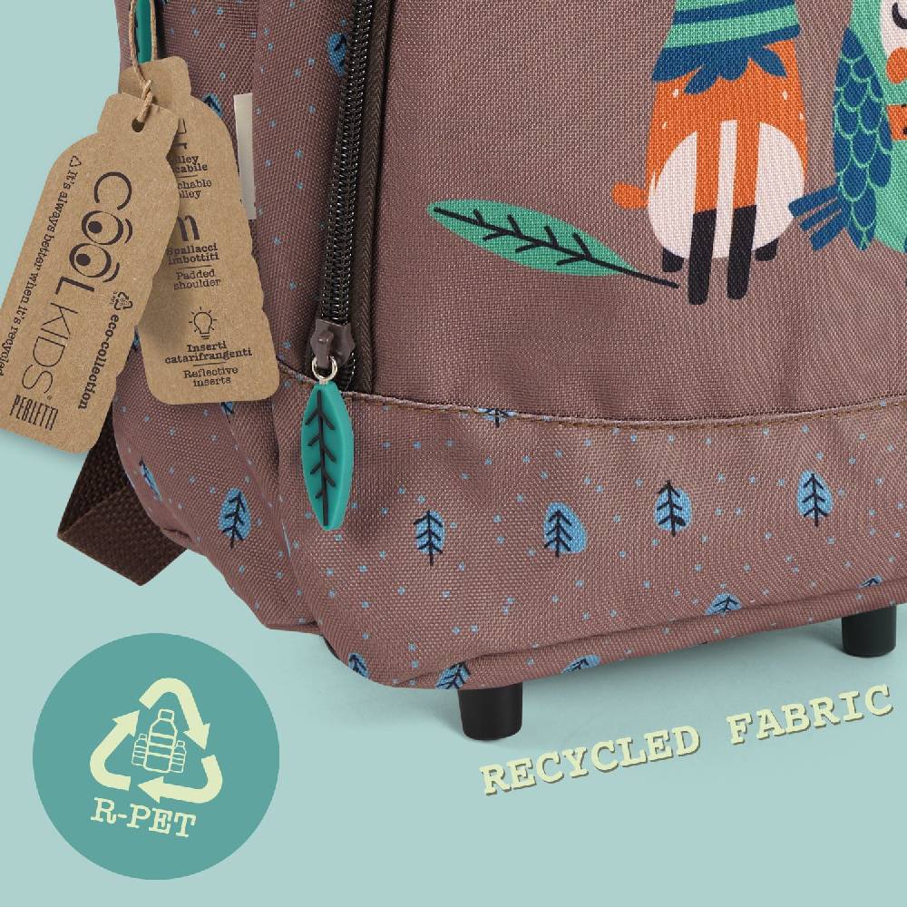 Perletti Trolley Eco Con Cerbiatto E Gufo