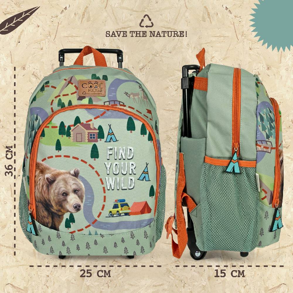 Perletti Trolley Eco Con Orso