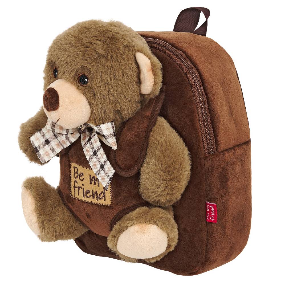 Perletti Zaino Morbido con Peluche