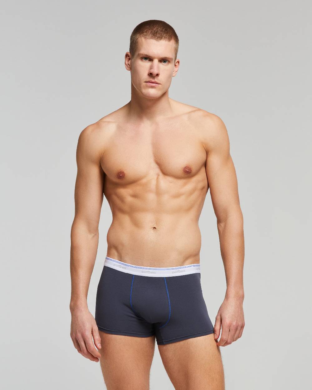 Pompea Boxer cotone con cinturino logato elasticizzato Pompea Boxer cotone con cinturino logato elasticizzato