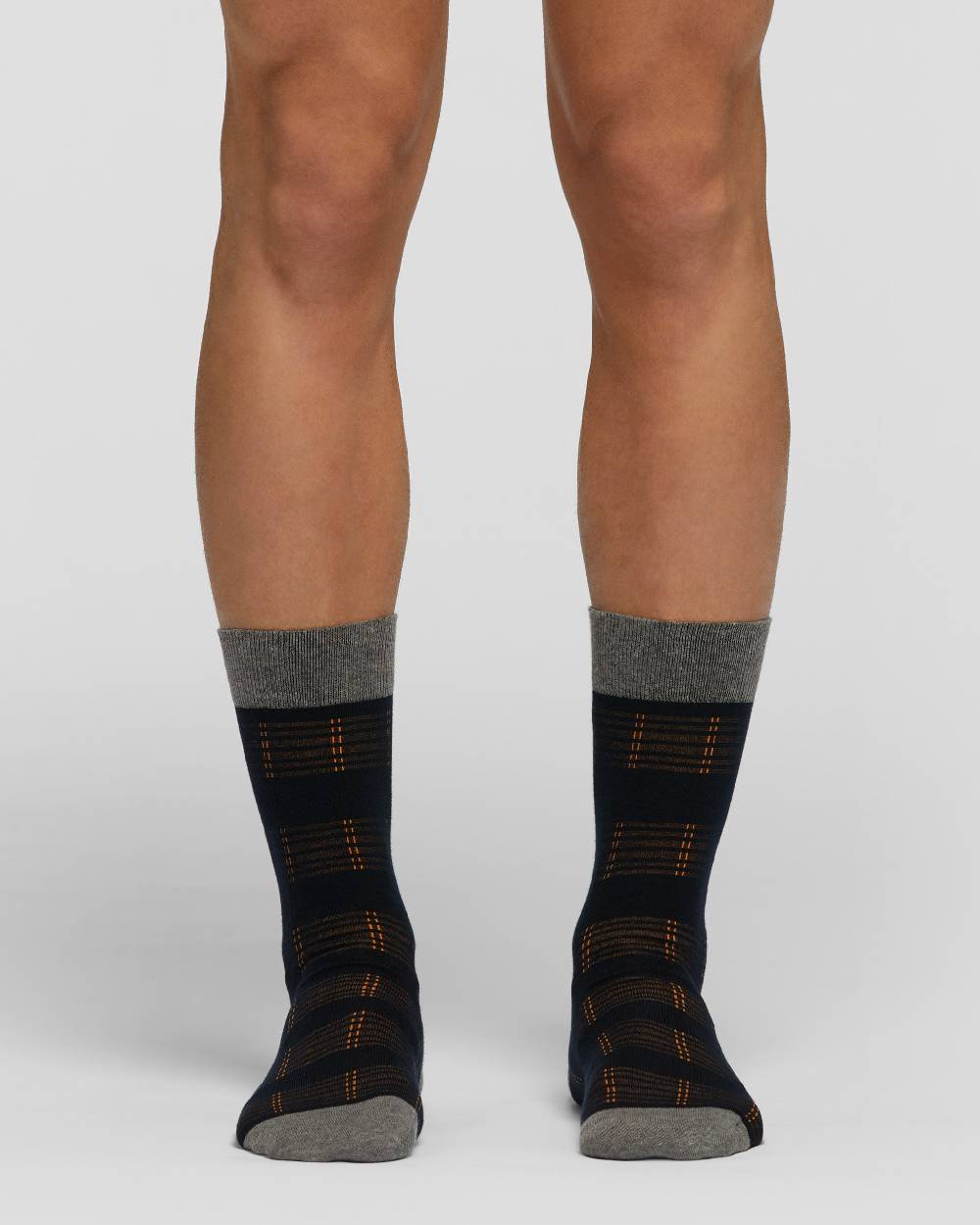 Pompea Calza Corta Cotone Roccaraso Fantasia Macro Righe Orizzontali