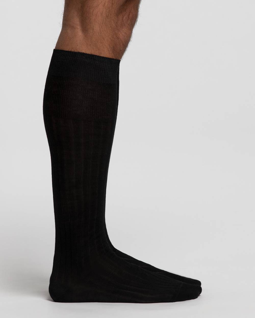 Pompea Calza Lunga A Coste In Cotone Filo Di Scozia