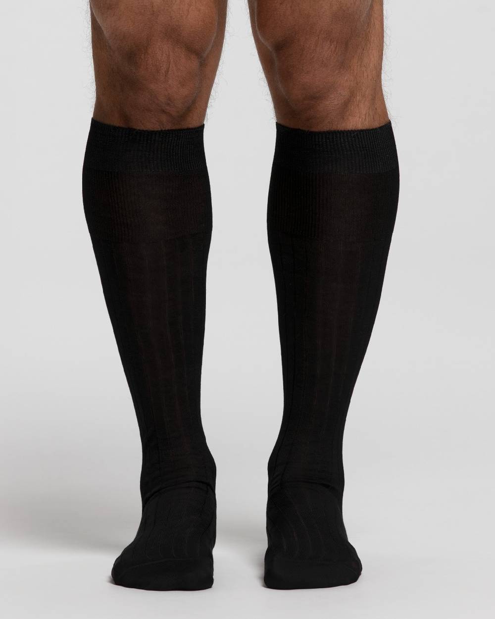 Pompea Calza Lunga A Coste In Cotone Filo Di Scozia