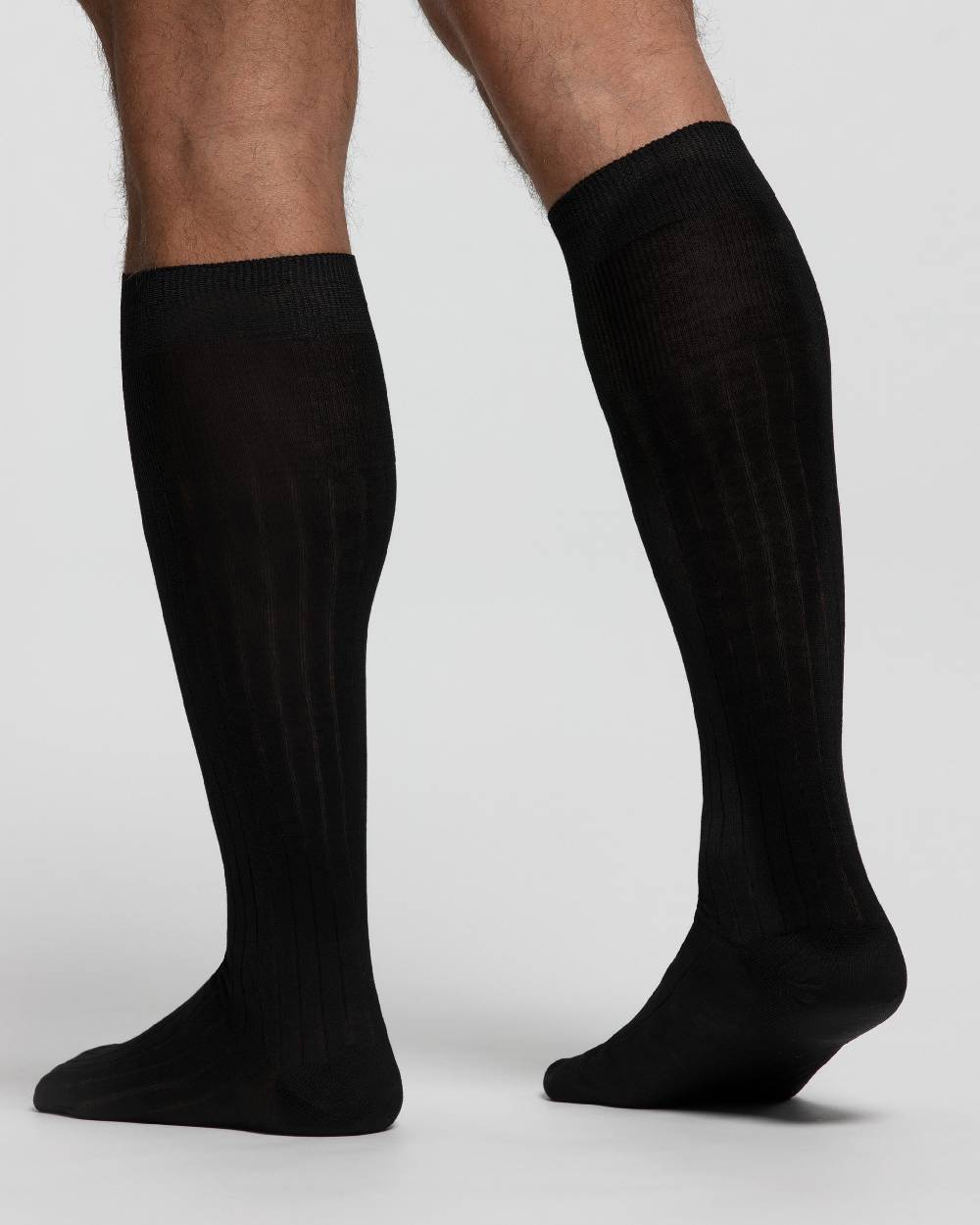 Pompea Calza lunga a coste in cotone Filo di Scozia