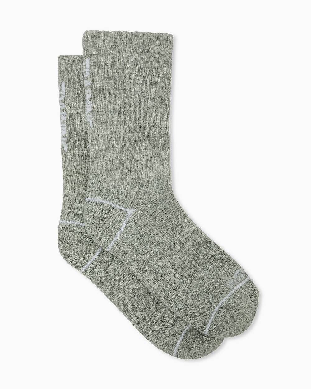 Pompea Calza tennis bimbo Arturo con scritta jacquard