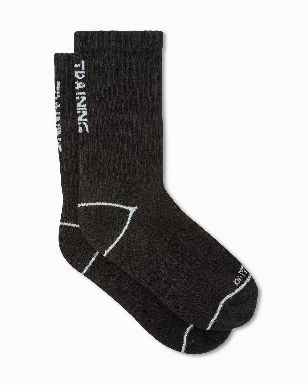 Pompea Calza tennis bimbo Arturo con scritta jacquard