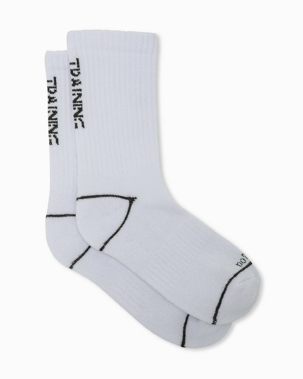 Pompea Calza tennis bimbo Arturo con scritta jacquard