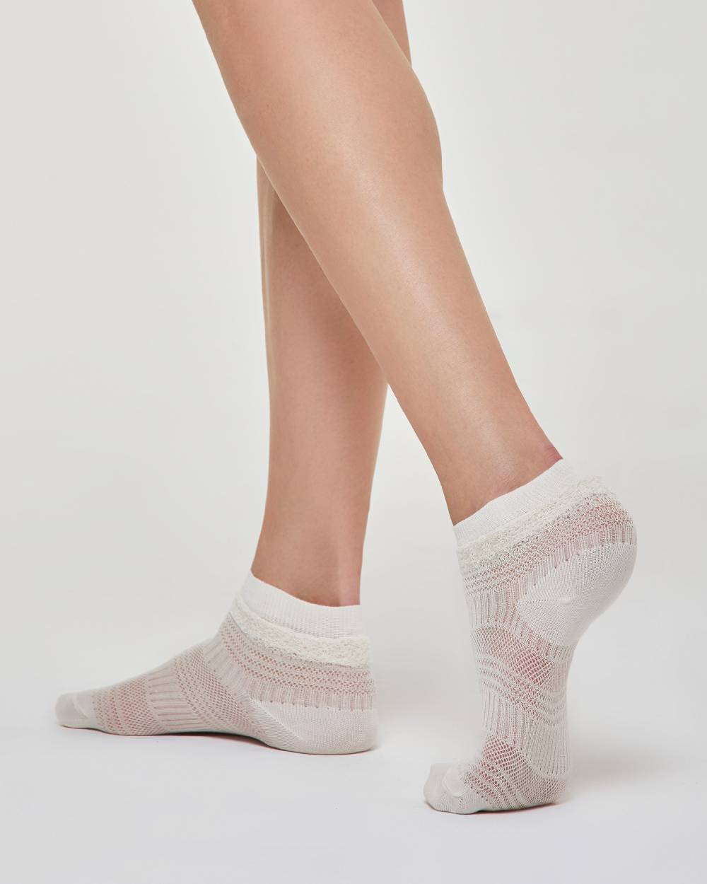 Pompea CALZINO COTONE BARBARA CON LAVORAZIONE TRAFORATA