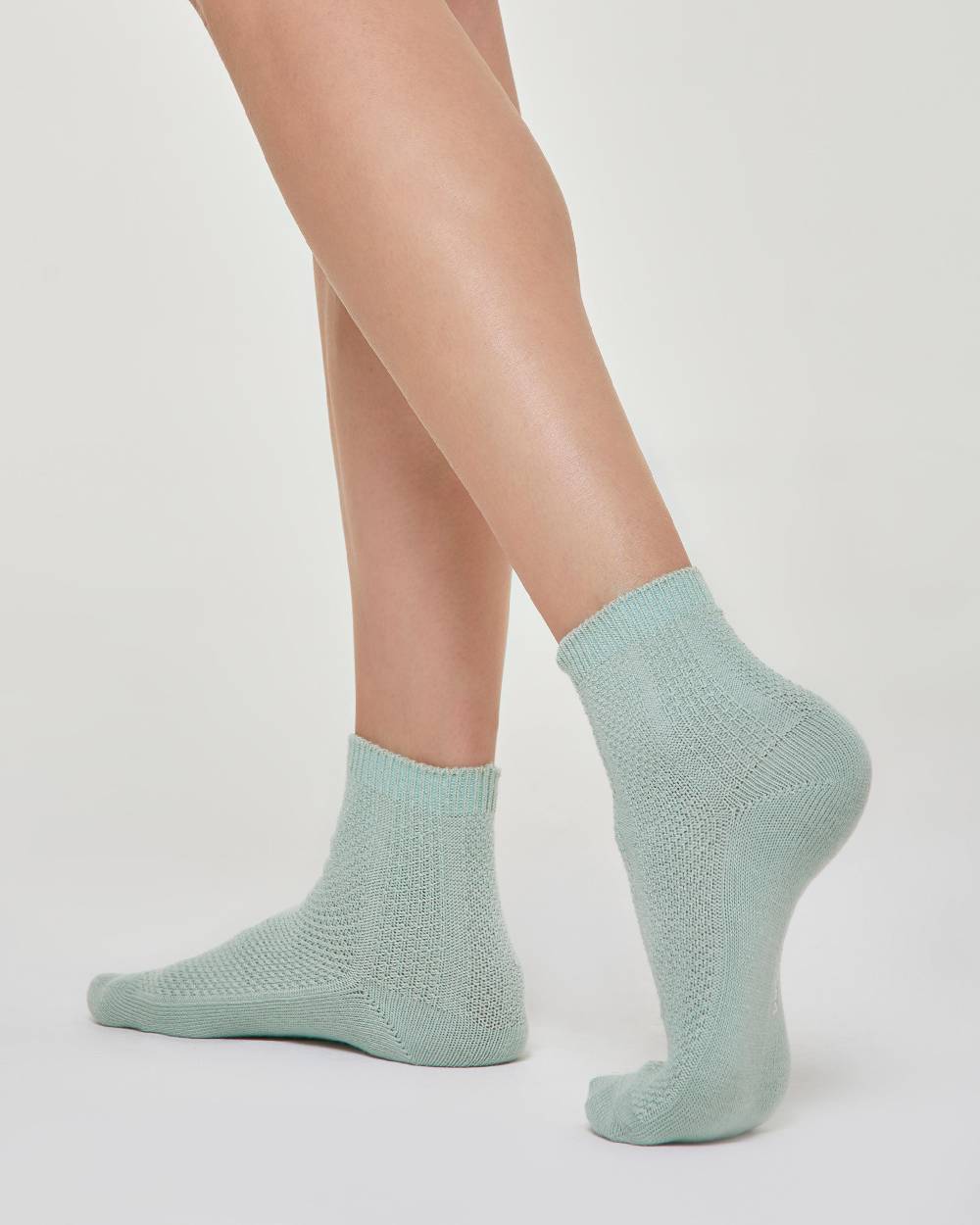 Pompea CALZINO SARA CON DECORAZIONE EFFETTO MAGLIERIA